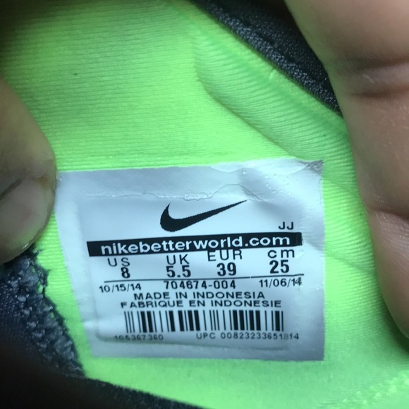 Nike Free 5.0 TR Fit “Black/White/Grey/Volt” - Picture 10 of 10